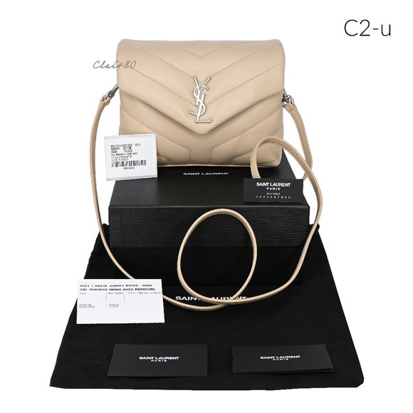 Saint Laurent Monogram Loulou Toy Matelassé Leather Cross Body Bag - Picture 6 of 10